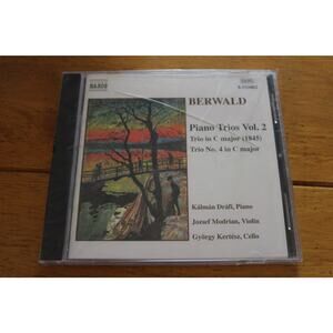 Berwald CD Piano Trios Vol 2 Classical Music Naxos 1991 Kalman Dráfi Modrian